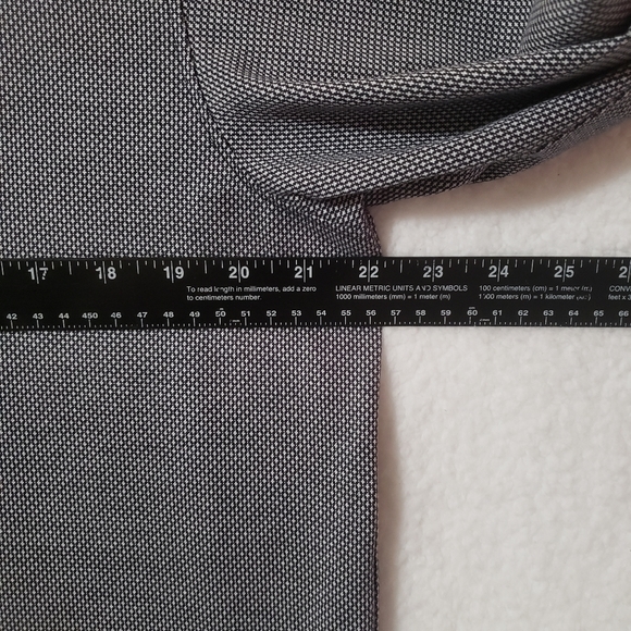 🚫SOLD🚫UNTUCKit Damaschino Diamond Birdseye Long Sleeve Polo Shirt Mens Size - Picture 8 of 13